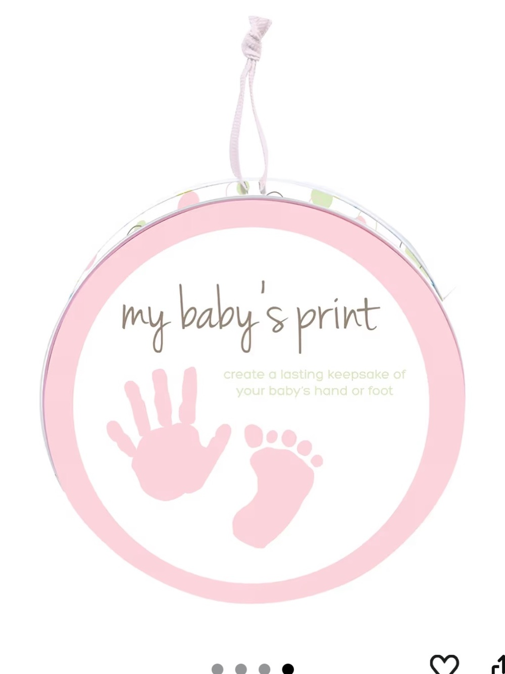 BABY PRINT KEEPSAKE